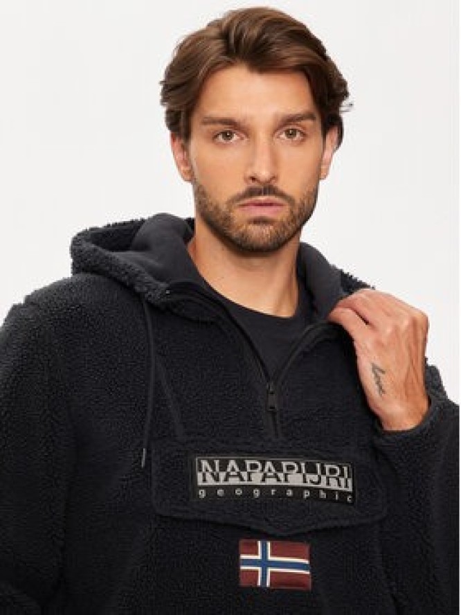 Napapijri Polar T-Burgee NP0A4I5D Czarny Regular Fit