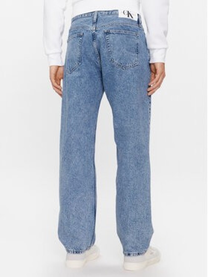 Calvin Klein Jeans Jeansy 90's J30J324551 Niebieski Straight Fit