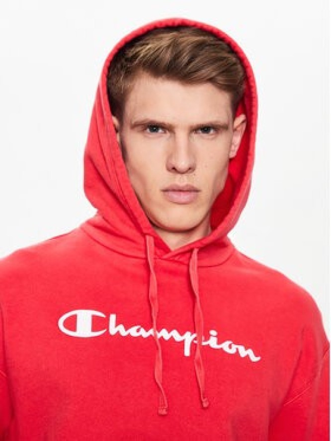 Champion Bluza 218600 Czerwony Regular Fit