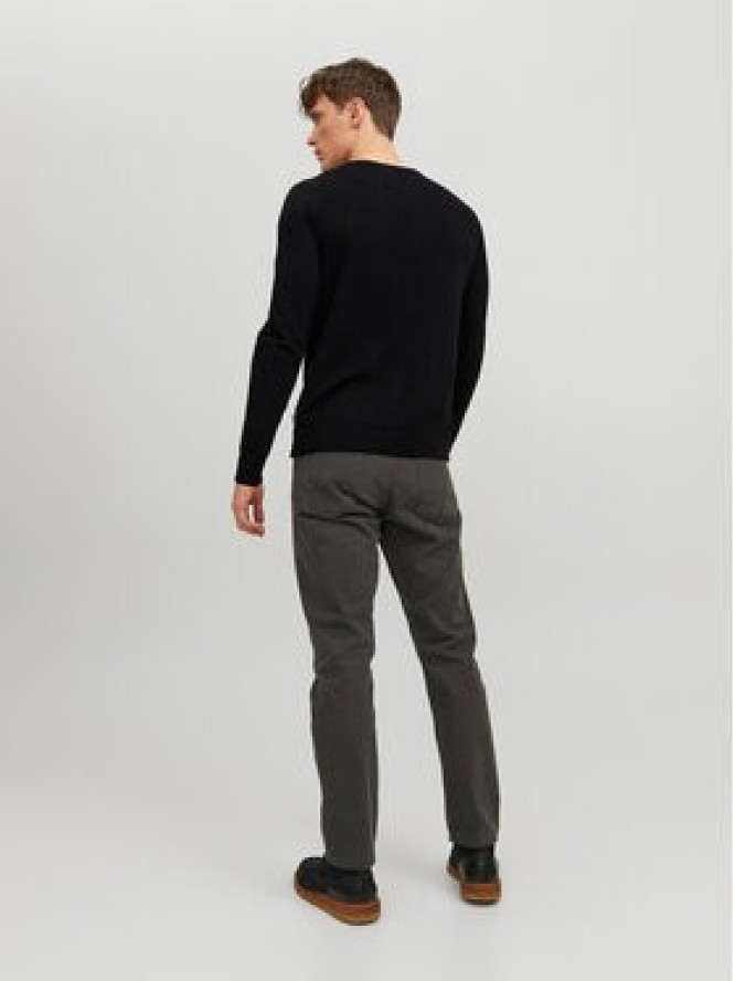 Jack&Jones Sweter Emil 12208364 Czarny Regular Fit