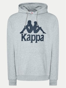 Kappa Bluza 705322 Szary Regular Fit
