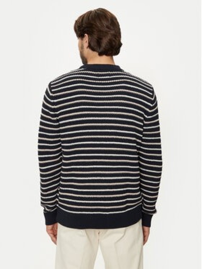 Jack&Jones Sweter Bronx 12264080 Granatowy Regular Fit