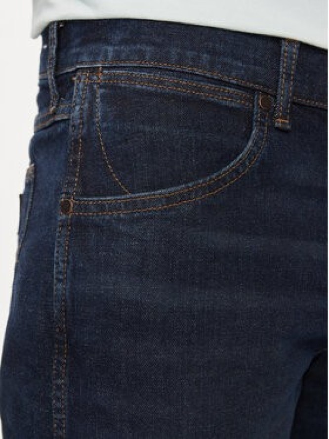 Wrangler Szorty jeansowe Colton 112350823 Granatowy Slim Fit