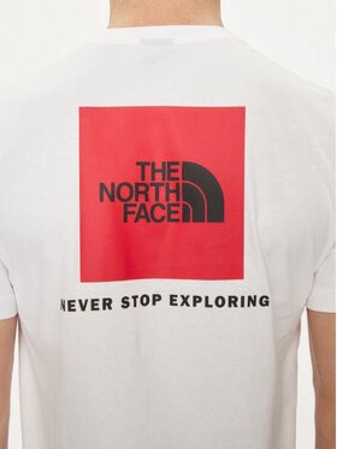 The North Face T-Shirt Redbox NF0A87NP Biały Regular Fit