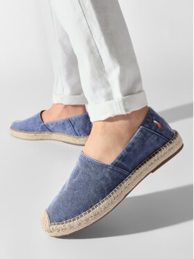 Polo Ralph Lauren Espadryle Cevio Slip 803893744004 Granatowy