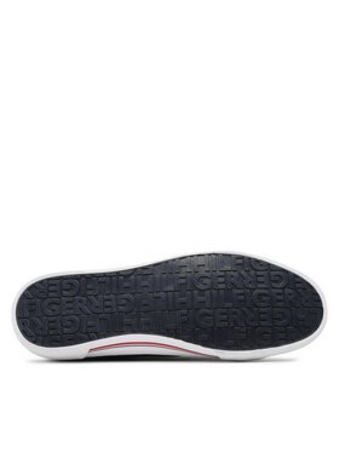 Tommy Hilfiger Tenisówki Core Corporate Vulc Canvas FM0FM04560 Granatowy