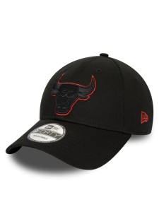 New Era Czapka z daszkiem Metallic Outline 940 Bulls 60435146 Czarny