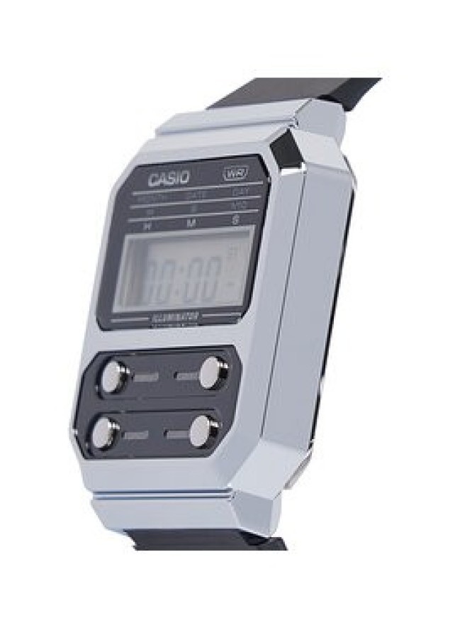 Casio Zegarek A100WEF-1AEF Czarny