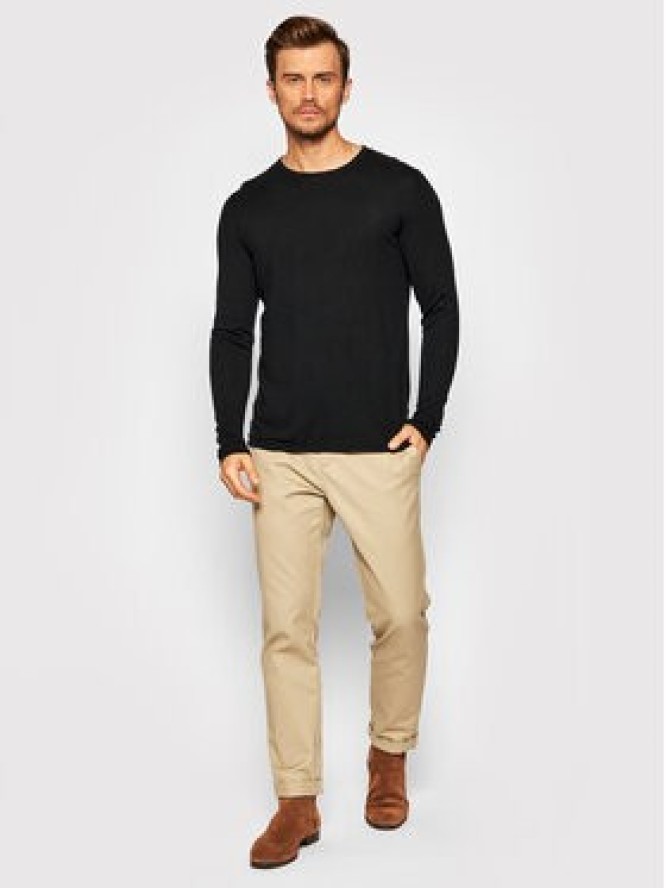 Selected Homme Sweter Rome 16079774 Czarny Regular Fit