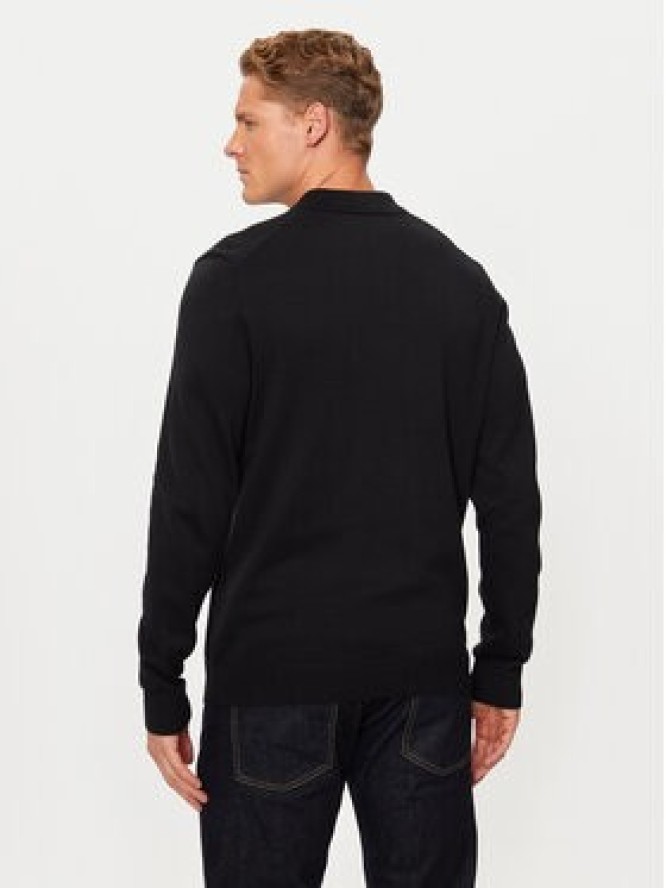 Jack&Jones Sweter Fred 12258582 Czarny Regular Fit