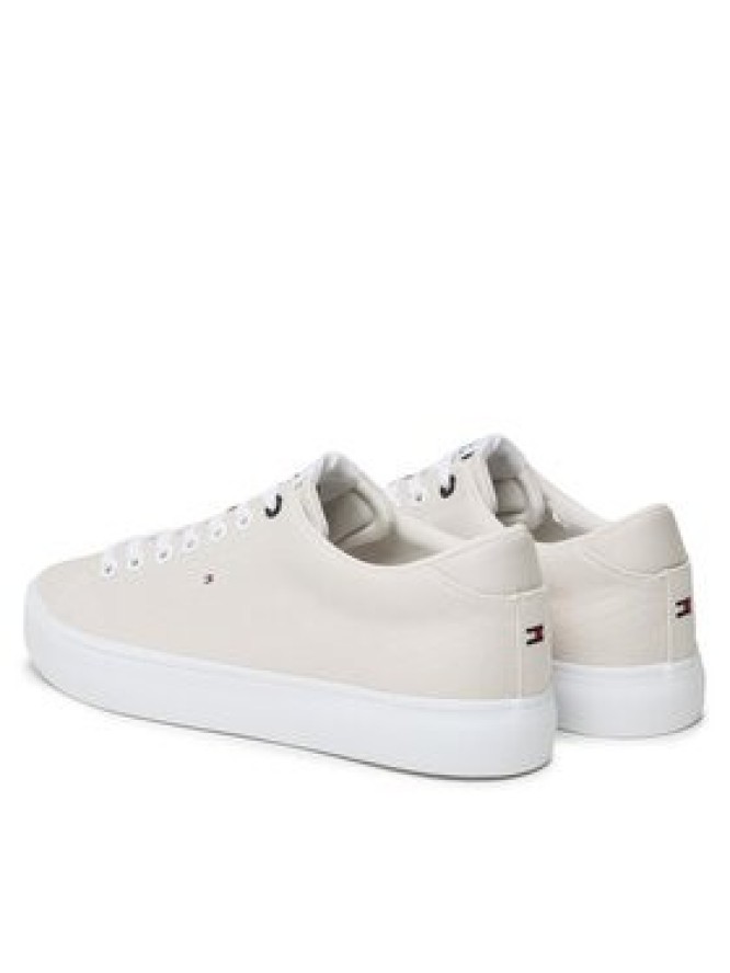 Tommy Hilfiger Tenisówki Th Hi Vulc Core Low Canvas FM0FM04686 Beżowy