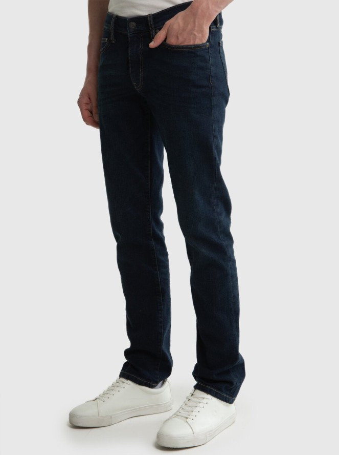 Spodnie jeans męskie dopasowane Tobias 528