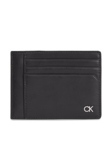 Calvin Klein Duży Portfel Męski Metal Ck K50K511686 Czarny