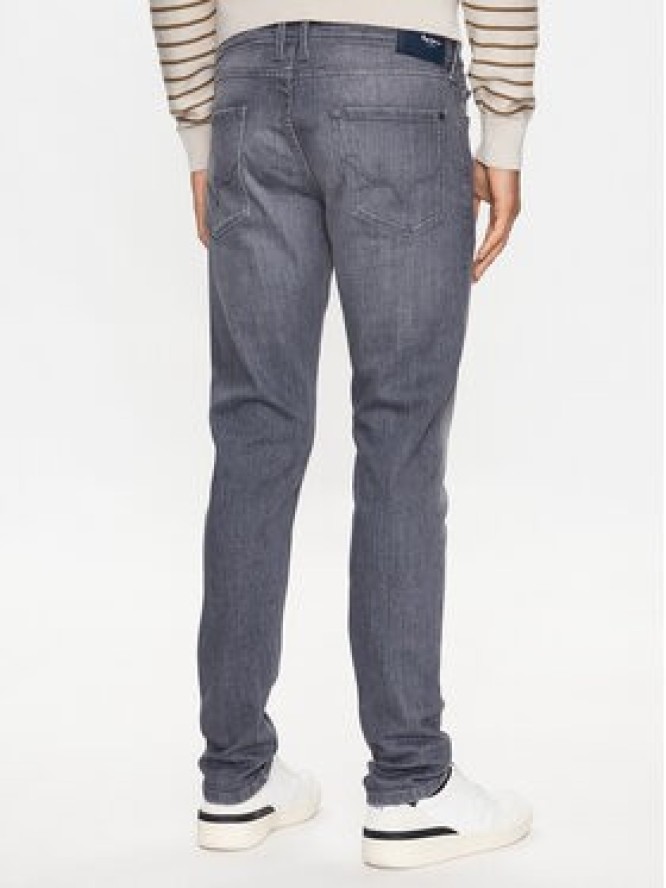 Pepe Jeans Jeansy Finsbury PM206321 Szary Skinny Fit