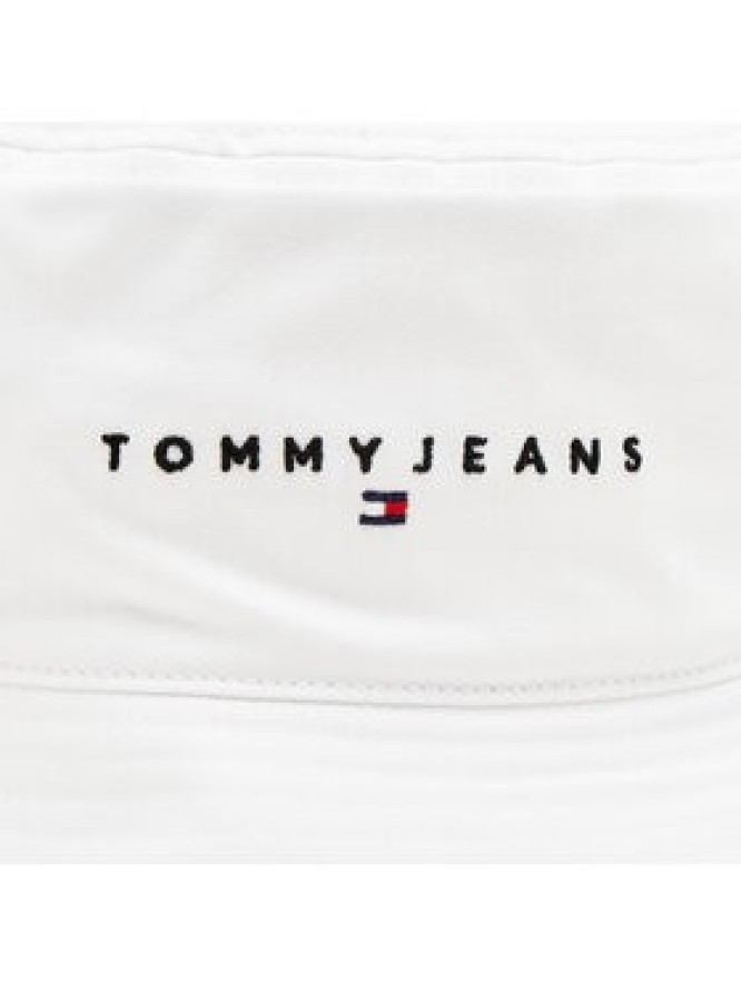 Tommy Jeans Kapelusz Tjm Linear Logo Bucket Hat AM0AM12895 Biały