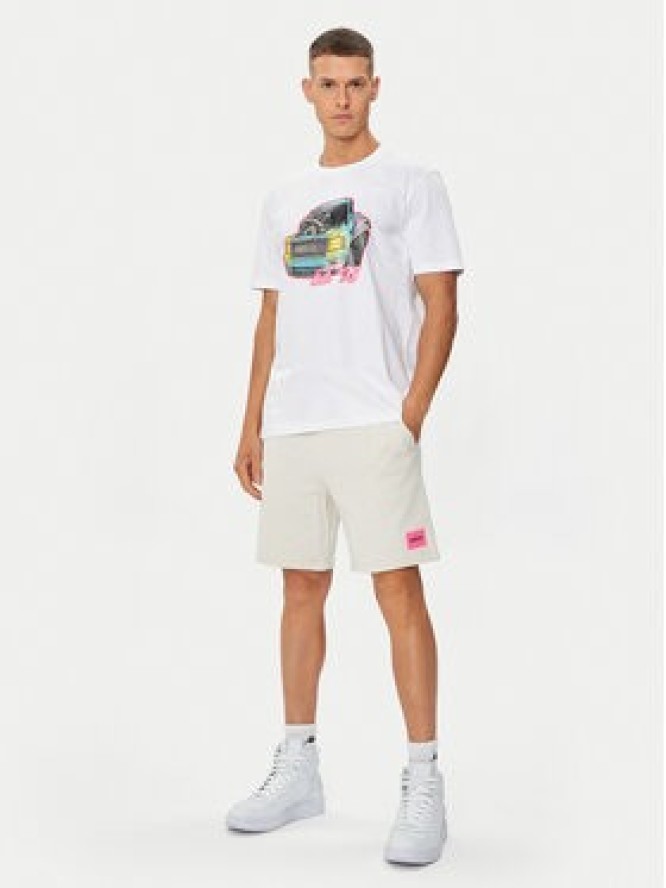 Hugo T-Shirt Damotoro 50514092 Biały Relaxed Fit