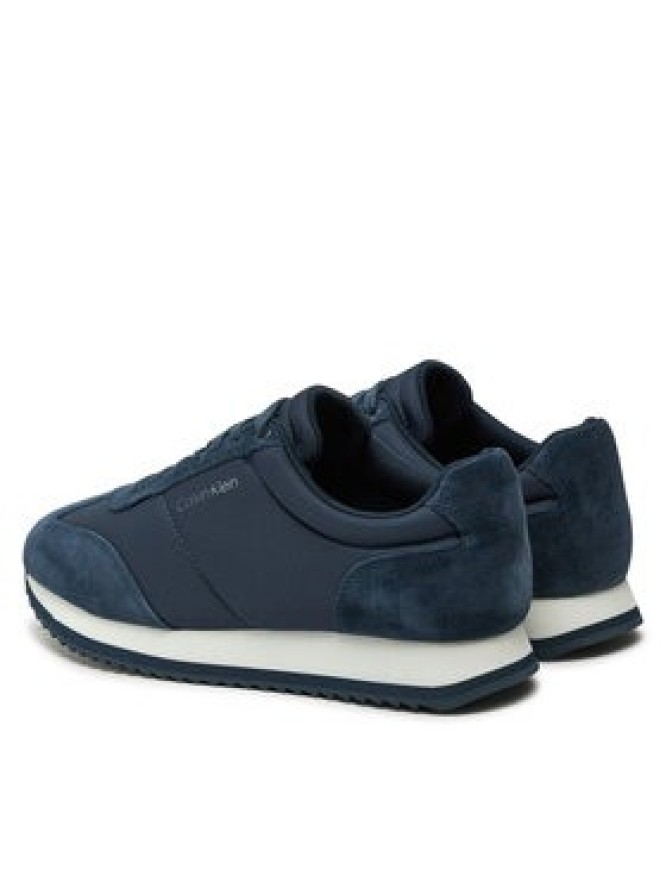 Calvin Klein Sneakersy HM0HM01667 Granatowy