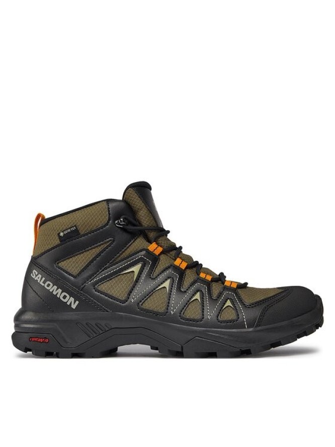 Salomon Trekkingi X Braze Mid GORE-TEX L47181000 Zielony