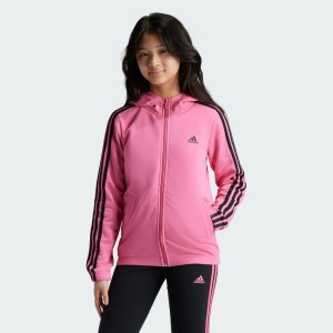 Essentials 3-Stripes Full-Zip Hoodie