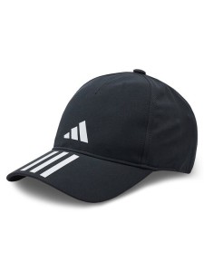 adidas Czapka z daszkiem 3-Stripes AEROREADY Running Training Baseball Cap IC6520 Czarny