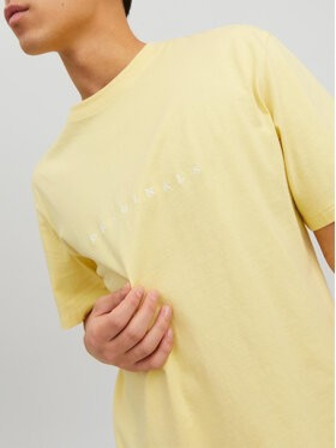 Jack&Jones T-Shirt Copenhagen 12176780 Żółty Relaxed Fit