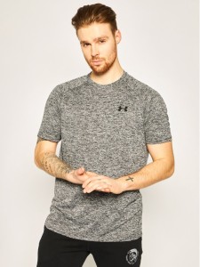 Under Armour T-Shirt UA Tech 2.0 1326413 Szary Regular Fit