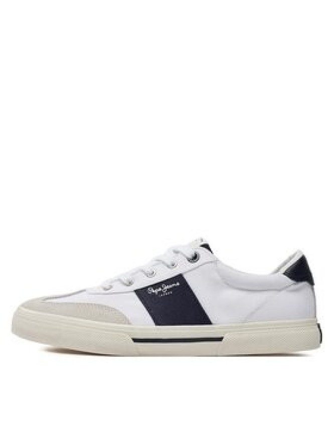 Pepe Jeans Sneakersy Kenton Strap M PMS31042 Biały