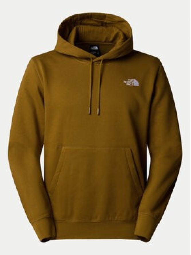 The North Face Bluza Essential NF0A89ES Zielony Relaxed Fit