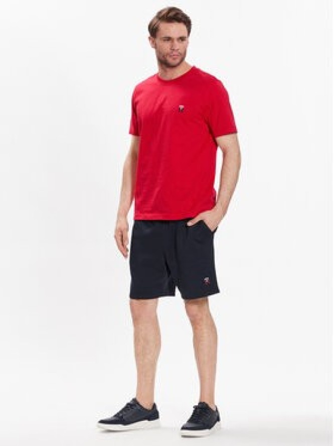 Tommy Hilfiger Szorty sportowe Small Imd MW0MW30032 Granatowy Regular Fit