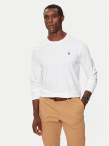 Polo Ralph Lauren Longsleeve 710760121 Biały Slim Fit