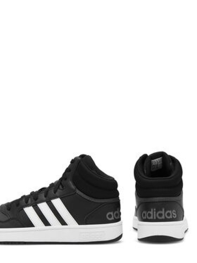 adidas Sneakersy HOOPS 3.0 MID GW3020 Czarny