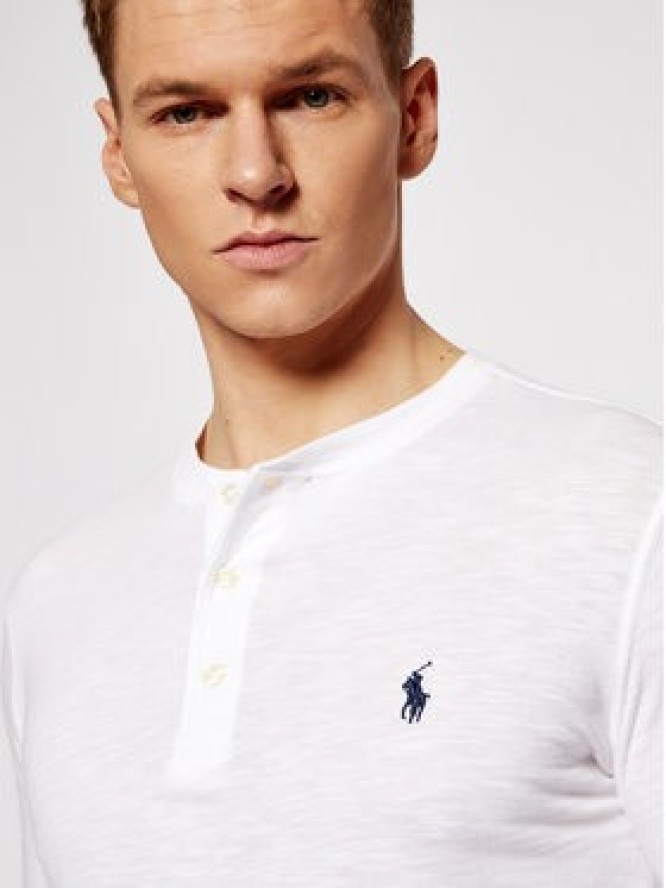 Polo Ralph Lauren Longsleeve Lsl 710790058002 Biały Regular Fit