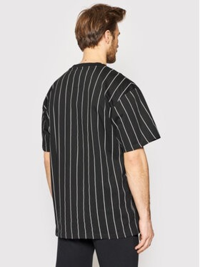 Karl Kani T-Shirt Signature Pinstripe 6030153 Czarny Regular Fit