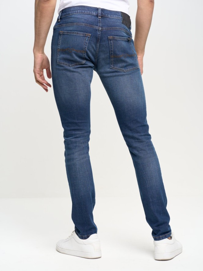 Spodnie jeans męskie skinny Owen 312