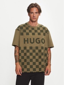 Hugo T-Shirt Narliparo 50517942 Zielony Loose Fit