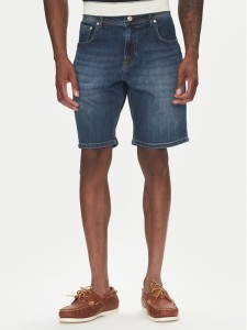 Hechter Paris Szorty jeansowe 26655 151362 Granatowy Regular Fit