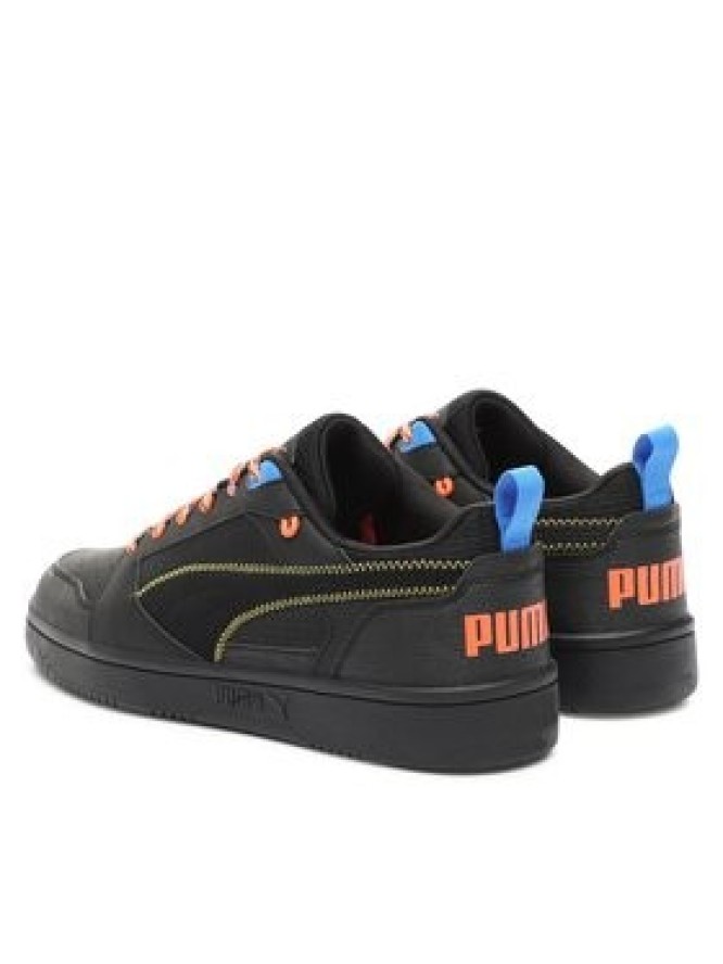 Puma Sneakersy Rebound v6 Low Open 393581 01 Czarny