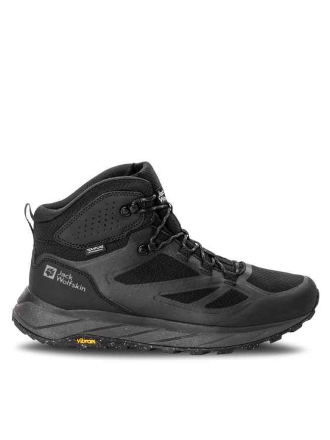 Jack Wolfskin Trekkingi Terraventure Texapore Mid M 4051521 Czarny