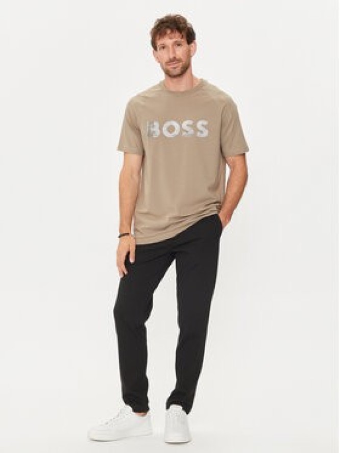 Boss T-Shirt Teebero 1 50512999 Beżowy Regular Fit