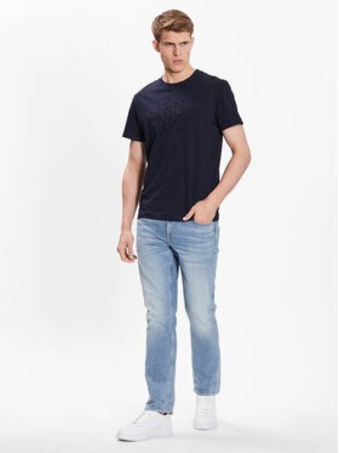 Gant T-Shirt Tonal Shield 2003140 Granatowy Regular Fit