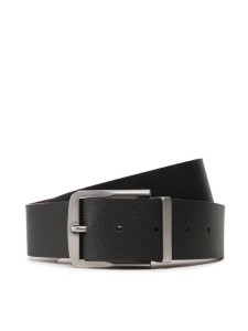 Calvin Klein Pasek Męski Classic Rev/Adj Lthr Belt 40mm K50K510786 Czarny