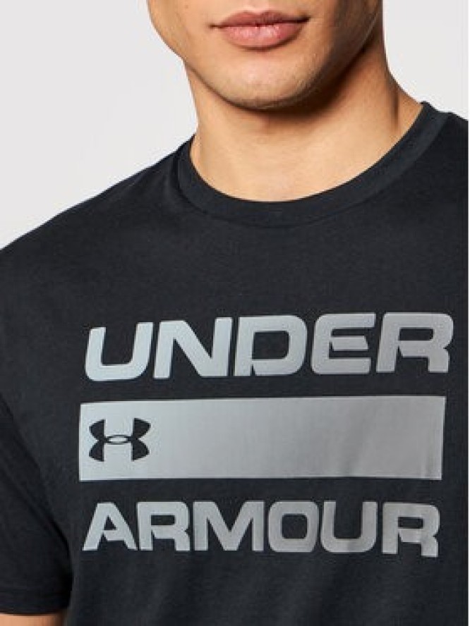 Under Armour T-Shirt Ua Team Issue Wordmark 1329582 Czarny Loose Fit