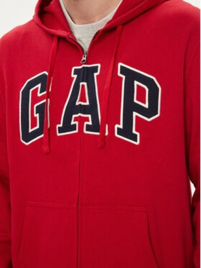 Gap Bluza 868454-03 Czerwony Regular Fit