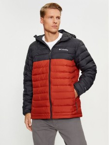 Columbia Kurtka puchowa Powder Lite™ Hooded Jacket Pomarańczowy Regular Fit