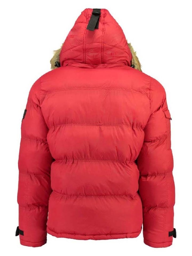 Geographical Norway Kurtka pikowana "Bonap" w kolorze czerwonym rozmiar: L