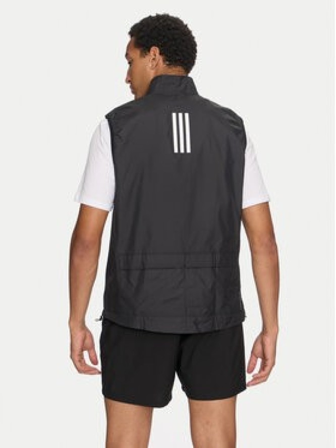 adidas Kamizelka Own the Run IN1493 Czarny Slim Fit