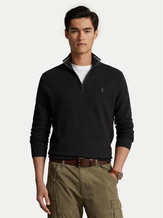 Polo Ralph Lauren Sweter 710932304007 Szary Regular Fit