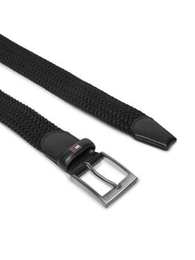 Tommy Hilfiger Pasek Męski New Adan Belt 3.5Cm AM0AM02801 Czarny