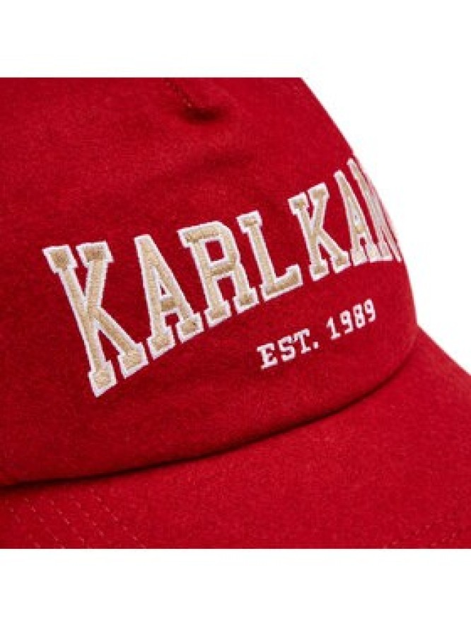 Karl Kani Czapka z daszkiem KK College Signature Wool Blend Cap KA-233-001-1 Czerwony