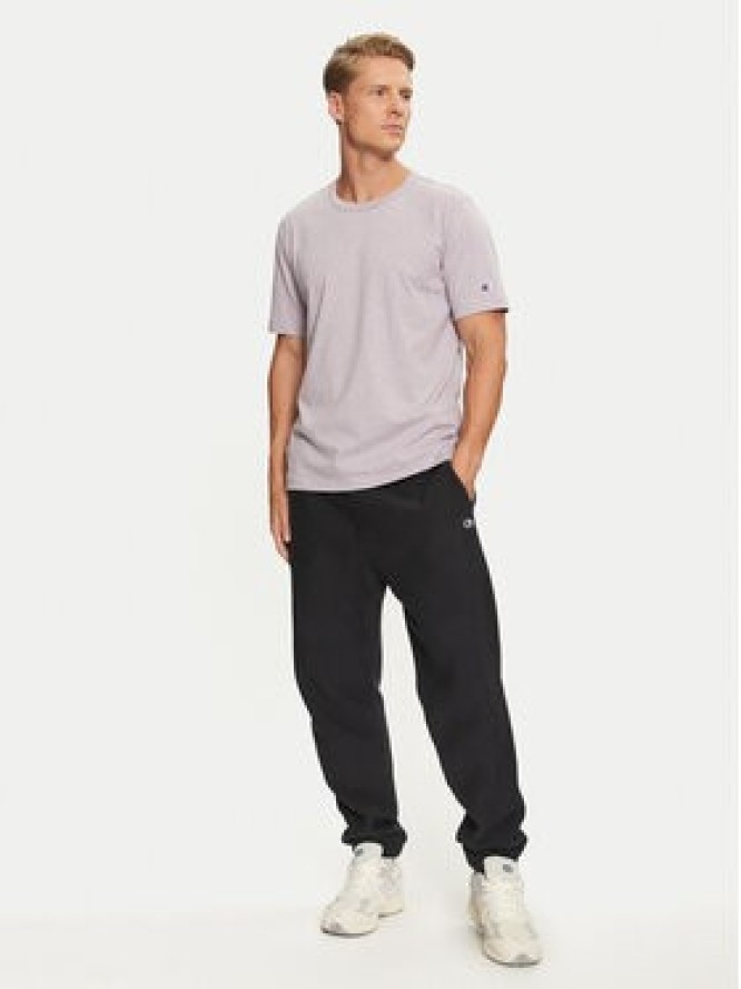 Champion T-Shirt 218802 Fioletowy Regular Fit